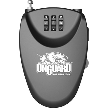 OnGuard Terrier Roller Combo Cable lock - Black