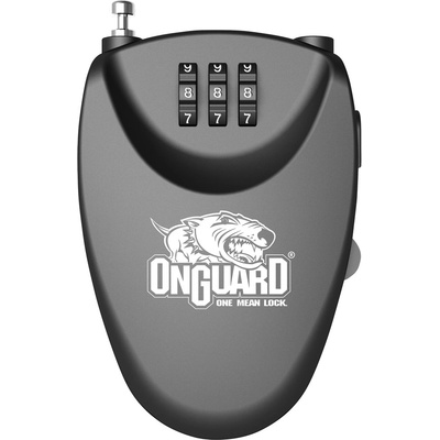 OnGuard Terrier Roller Combo Cable lock - Black