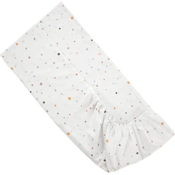 Lorelli ЧАРШАФ С ЛАСТИК 60/120+15 happy friends СИНЬО (3800166126241)