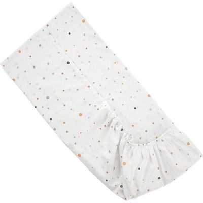 Lorelli ЧАРШАФ С ЛАСТИК 60/120+15 happy friends СИНЬО (3800166126241)