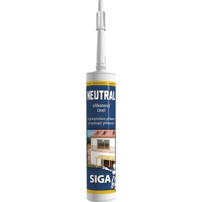 Siga Pro Silikón neutral na okná a špáry 310 ml transparentná