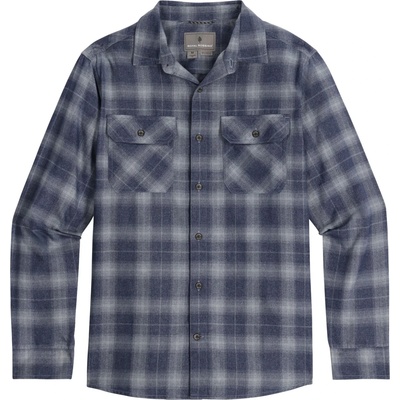 Royal Robbins Мъжка риза с копчета Royal Robbins Vogelsang L/S Shirt - Navy Round Top Pld - размер XL (033-2891-0314)