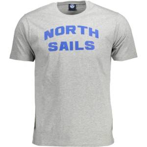 North sails Мъжка тениска с къс ръкав north sails, Цвят Сив (902342-000_grigio_0926)