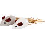 Kerbl Играчка за котки Kerbl Mouse - Мишки с рошави опашки 2бр - 7х4 см - Kerbl Германия 81648
