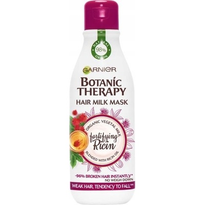 Garnier Botanic Therapy Hair Milk Mask maska na oslabené vlasy Fortifying Ricin 250 ml