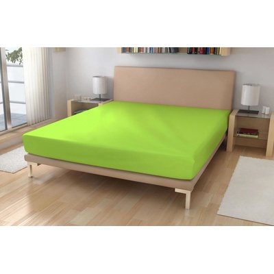 Polášek Froté plachta bavlna kiwi 90x200 220g/m2