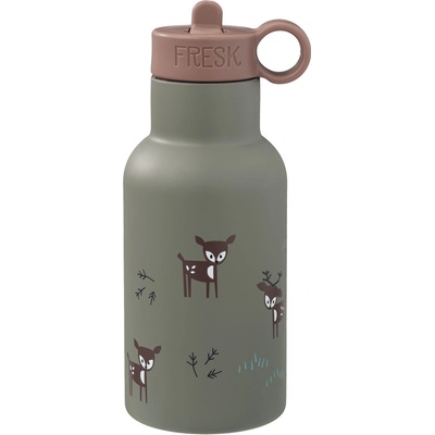 Fresk Detská termofľaša Nordic Deer olive 350 ml