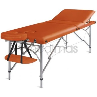 Medimas Masážny stôl hliníkový trojdielny Ultra3 oranžová