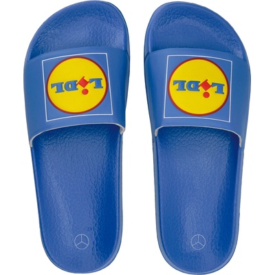 Esmara dámské pantofle LIDL modrá – Zboží Dáma