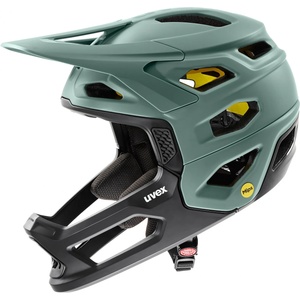 uvex Full Face каска Uvex Revolt MIPS Bike helmet - Moss Green / Black Matt - размер 57-61 cm (851-1470-0212)
