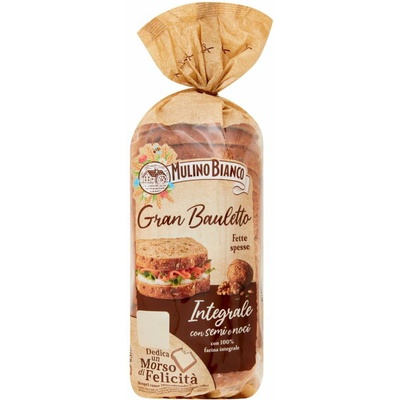 Mulino Bianco chieb celozrnný s orieškami 465 g