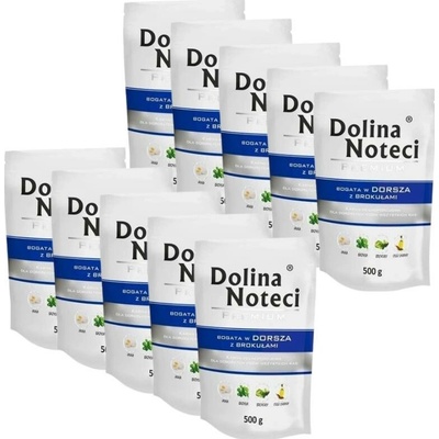 Dolina Noteci Premium treska s brokolicí 10 x 0,5 kg