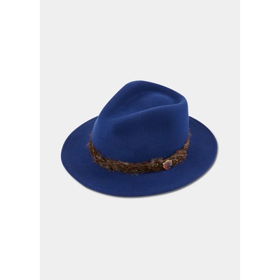 Alan Paine Richmond Felt Feather Band Blue