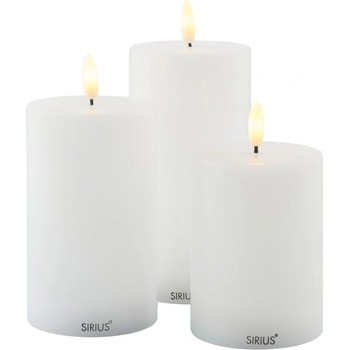 Sirius LED свещи в комплект от 3 бр. (височина 15 cm) Sille Rechargeable - Sirius (80600)