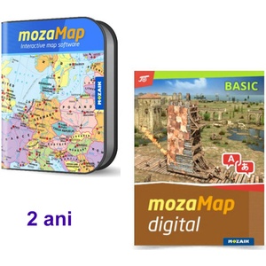 Moza Исторически многоезичен атлас - базово издание, 2 години (ms-4094d-2)