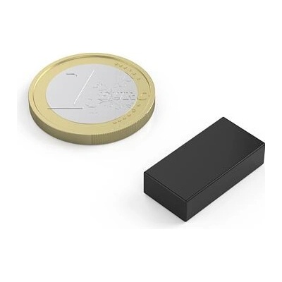 Neodymový magnet kvádr 20 × 10 × 5 mm, v epoxidu, síla 5,5 kg