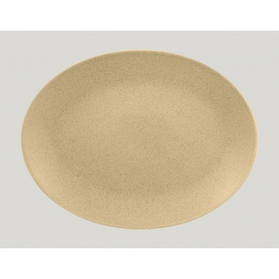 RAK Genesis talíř oválný 36 x 27 cm mandlová RAK-GNNNOP36AL