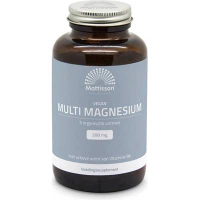 Mattisson Healthstyle Vegan Multi Magnesium, 200 mg, 180 таблетки, Mattisson Healthstyle (MT2311)