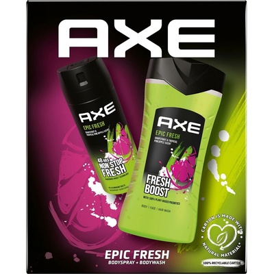 Axe Epic Fresh deospray 150 ml + sprchový gél 250 ml darčeková sada