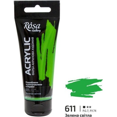 Rosa Akrylová barva 611 green light 60 ml – Hledejceny.cz