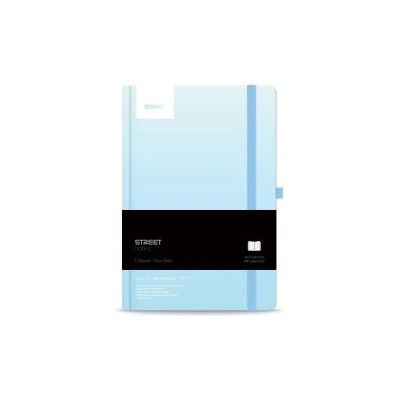 STREET Бележник с ластик Vibe А5 96л твърда корица
