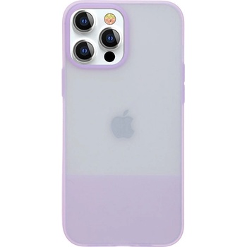 Kingxbar Калъф Kingxbar Plain Series, за iPhone 13 Pro, силиконов, лилав (6959003502919)