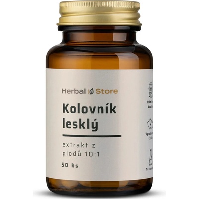 Kolovník lesklý kapsle extrakt z plodů 10:1 50 kapslí