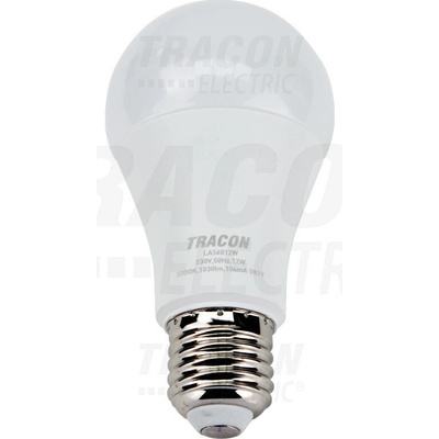 TRACON žiarovka LED, A60, E27, 12W, 4000K 1180lm