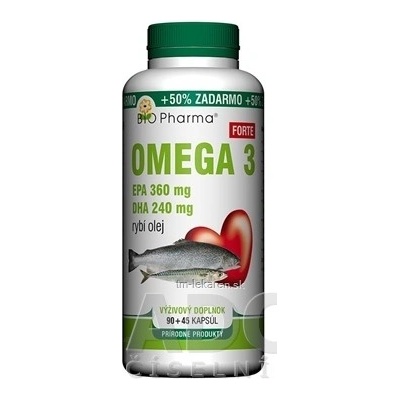 Bio Pharma Omega 3 Forte 1200 mg 90+45 tabliet