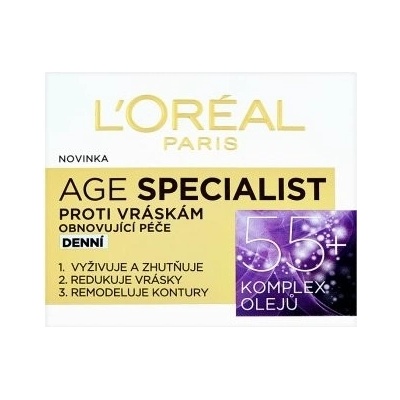 L'Oréal Age Specialist denní krém proti vráskám 55+ 50 ml