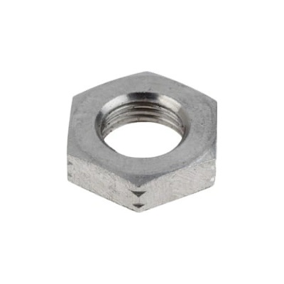 DIN 431 G 3/8. ZN matica šesťhranná, nízka, rúrkový závit