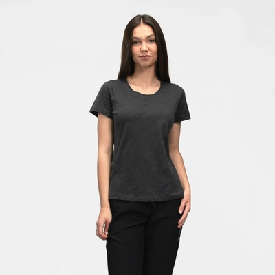 Northfinder Dámske tričko z organickej bavlny KONCITA darkgrey