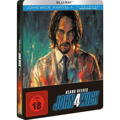 John Wick: Kapitola 4 Blu-ray Steelbook painted bez CZ