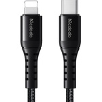Mcdodo Кабел за данни - Mcdodo (CA-5631) - Type-C → Lightning, найлон оплетка, алуминий, PD36W, 1m - Черен