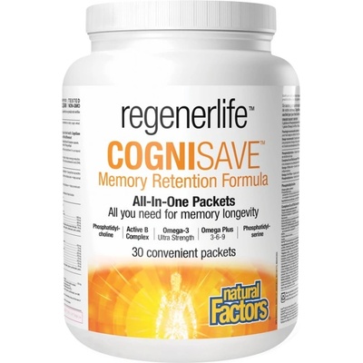 Natural Factors Regenerlife Cognisave [30 Пакета]