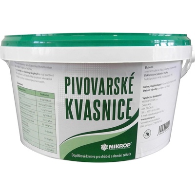 Mikrop Pivovarské kvasnice 2 kg