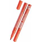 Pentel Перманентен маркер Pentel N50S червен, 1.0 mm, с метално тяло