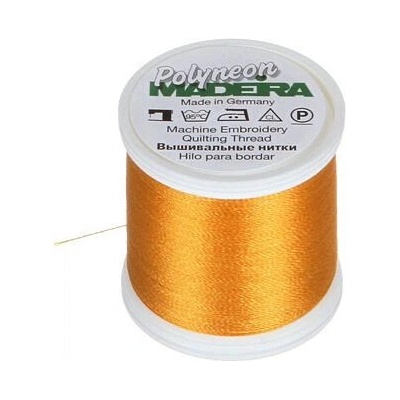 Vyšívací nitě PES Madeira Polyneon (400m) barva 1725 toffee