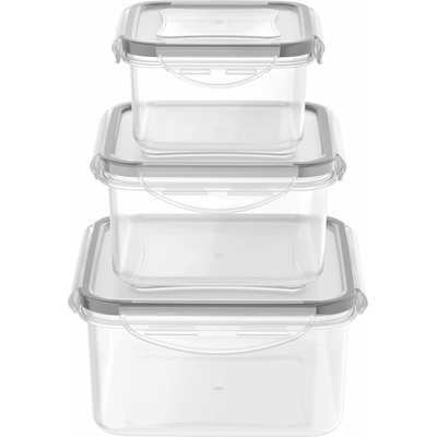 Siguro Sada dóz na potraviny Fresh Keeper 0,4 l + 0,7 l + 1,2 l 3 ks – Zbozi.Blesk.cz