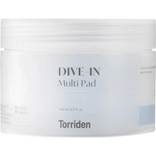 Torriden Dive-In - Low Molecule Hyaluronic Acid Multi Pad hydratačné pleťové tampóny 80 ks / 145 ml