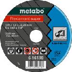 Metabo Диск за рязане - стомана-FLEXIAMANT SUPER 125x1.0x22.2 616189000 (616189000)