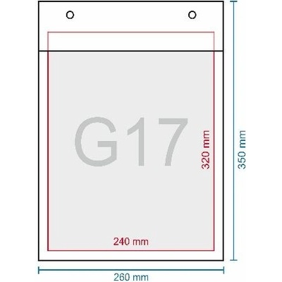 MP AKCE PACK10 Obálka bublinková G17, 260 x 350 mm (240 x 340)