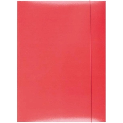 OFPRO Kartónový obal s gumičkou Office Products červený