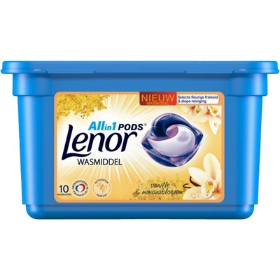 Lenor Allin1 Pods Vanille & Mimosabloesem kapsule 10 PD