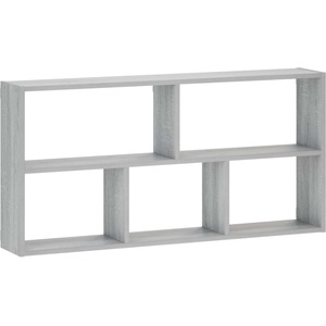 vidaXL Стенен рафт Сив Сонома 102 x 17 x 50 см Инженерна дървесина (8015133)