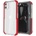 Ghostek Cloak 4 Case - хибриден удароустойчив кейс за iPhone 11 (прозрачен-червен)