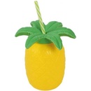 Ananas pohár se slámkou