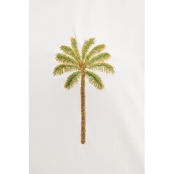 Never Fully Dressed Тениска Never Fully Dressed дамска в бяло NFDTO1726 (NFDTO1726)