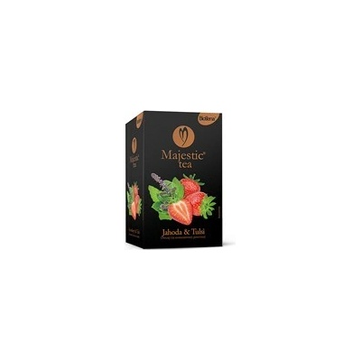 BIOGENA Majestic tea jahoda & tulsi 20 x 2,5 g