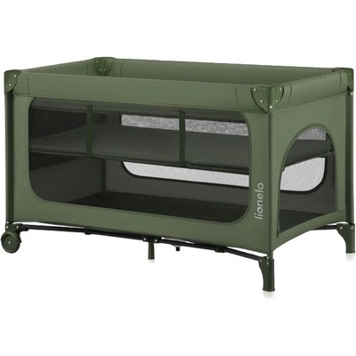 Lionelo Бебешка кошара 2 в1 Lionelo - Jasmin Easy Fold, Green Olive (5903771720694)